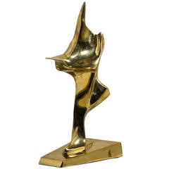 Bronze Figural Sculpture by Dan Blue, Signed and Dated 1976 5