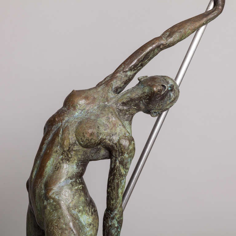 A Bronze titled 'Moyenne arc-en-Ciel' by Nicolas Lavarenne 1999 In Excellent Condition In London, GB