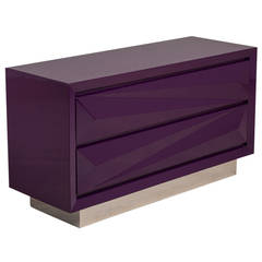 Standard Lacquered Asymmetrical Commode by Talisman Bespoke