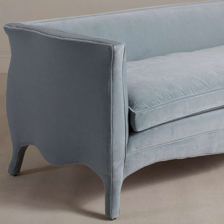 A Standard High Back French Style Sofa by Talisman Bespoke For Sale at