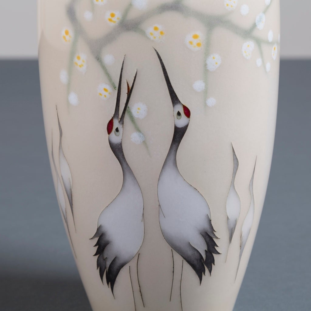 Japanese Cloisonné Enamel Vase by Tamura, circa 1930 In Excellent Condition In London, GB