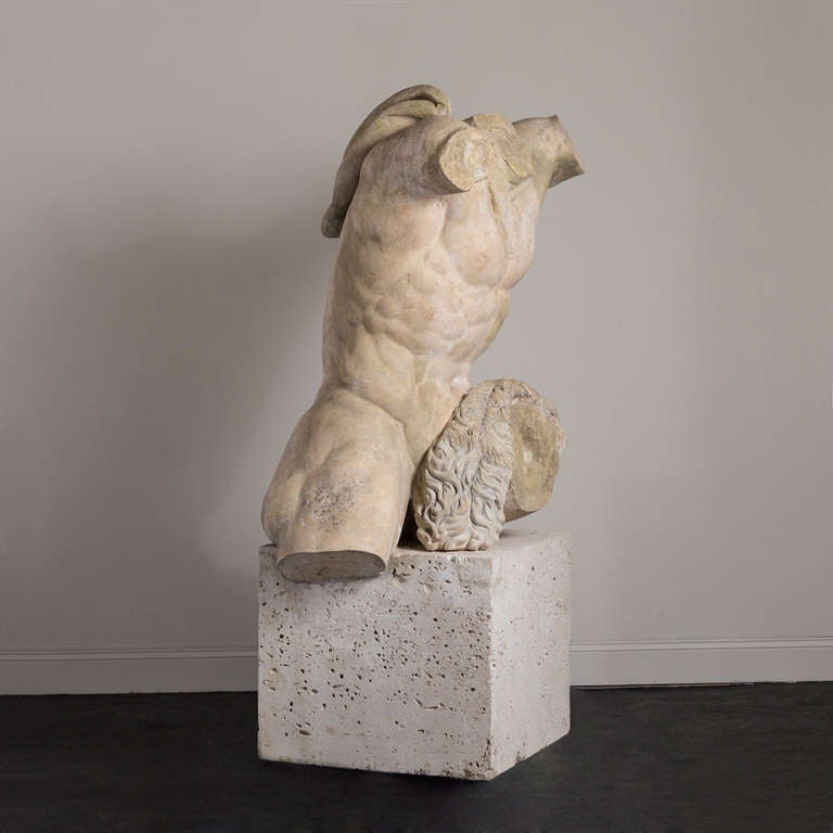 18th Century Coade Stone Fragment circa 1820
