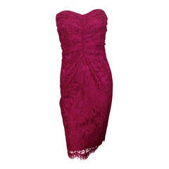 Dolce & Gabbana lace strapless dress                  Size 40