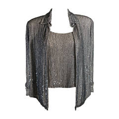Oscar De La Renta Evening Blouse and Camisole Size 8 4