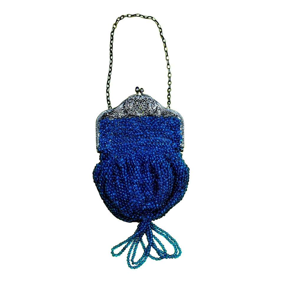 Selighting 1920s Vintage Beaded Clutch Evening Bags for Women