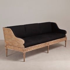 A Swedish Gustavian Trug Sofa