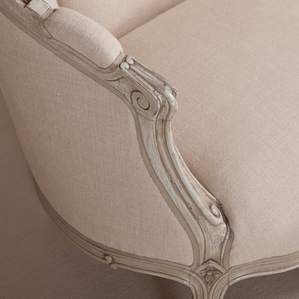 19th Century Swedish Rococo Inspired Sofa, circa 1880 For Sale 2