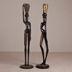 A Large Hagenauer Inspired Nude Floor Sculpture 1970s