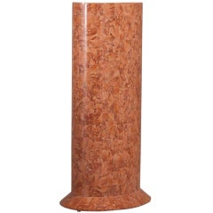 Oval Stone Veneered Pedestal, 1980s 12