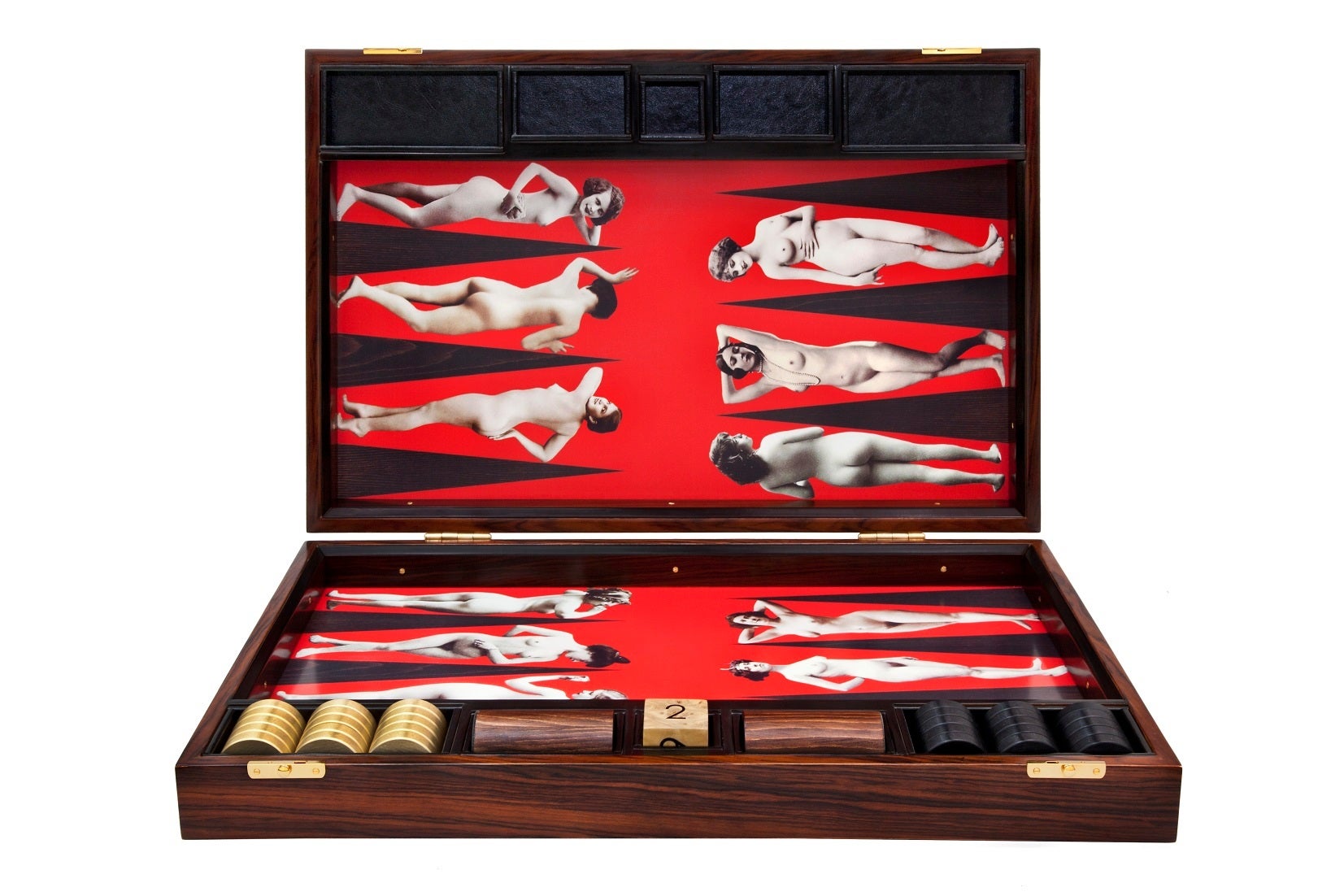 Planche à dos nus Backgammon d'Alexandra Llewellyn en vente