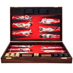 Planche à dos nus Backgammon d'Alexandra Llewellyn