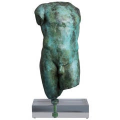 A Bronze Cast of a Torso by Talisman