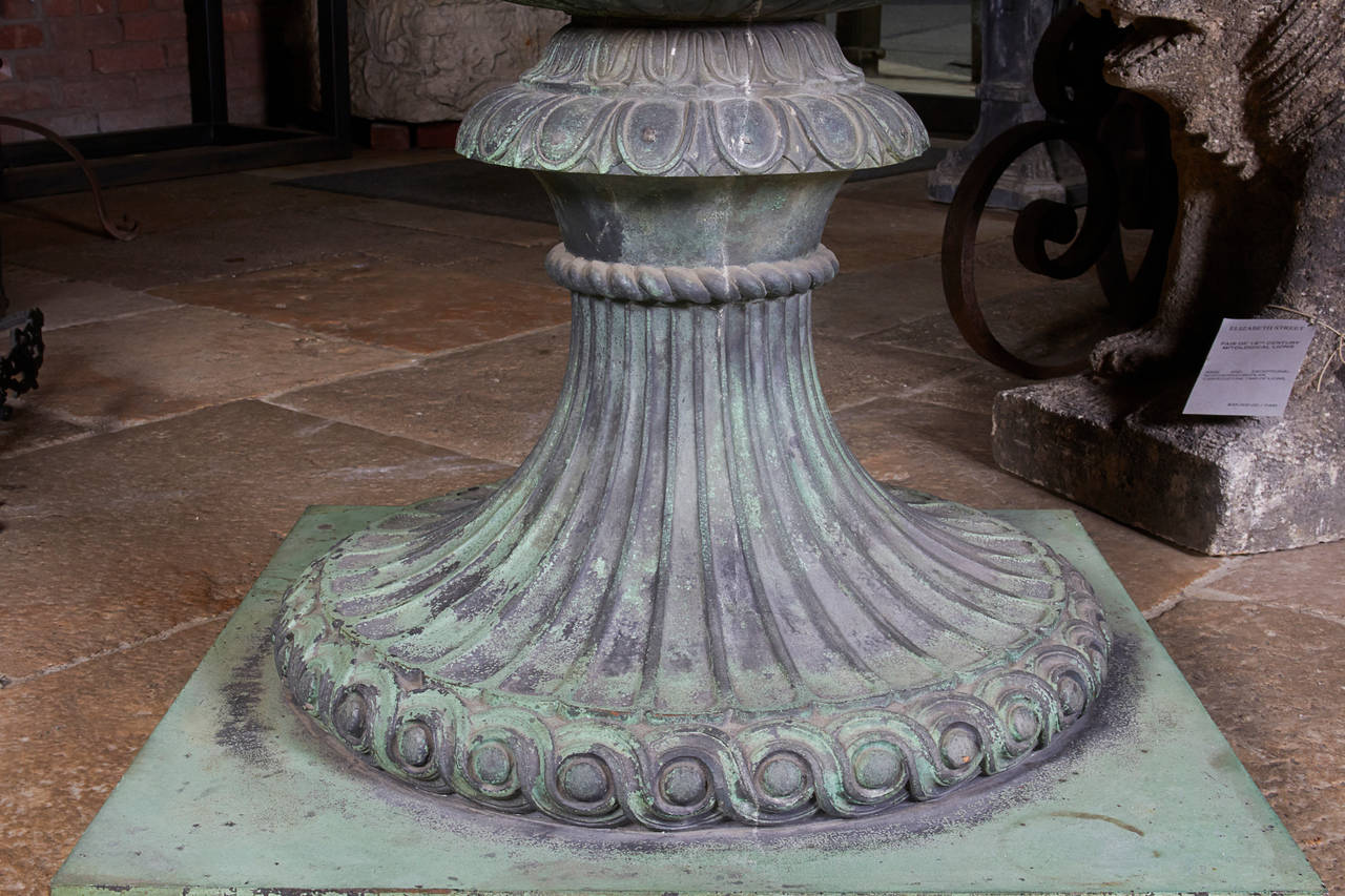 Cast Bronze Urn For Sale 3