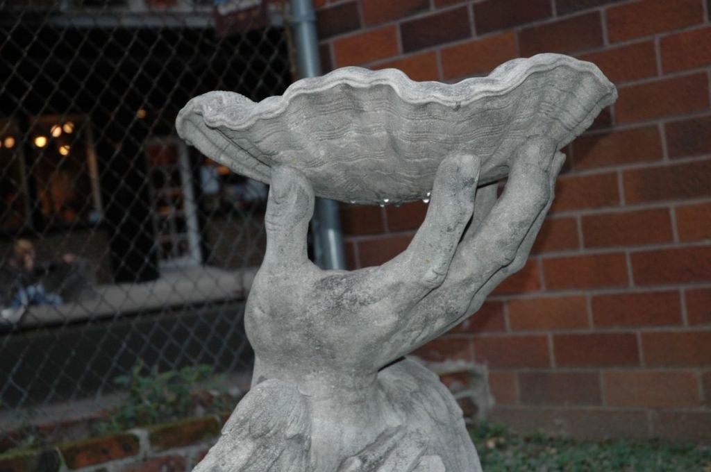 The Hand Bird Bath For Sale at 1stDibs