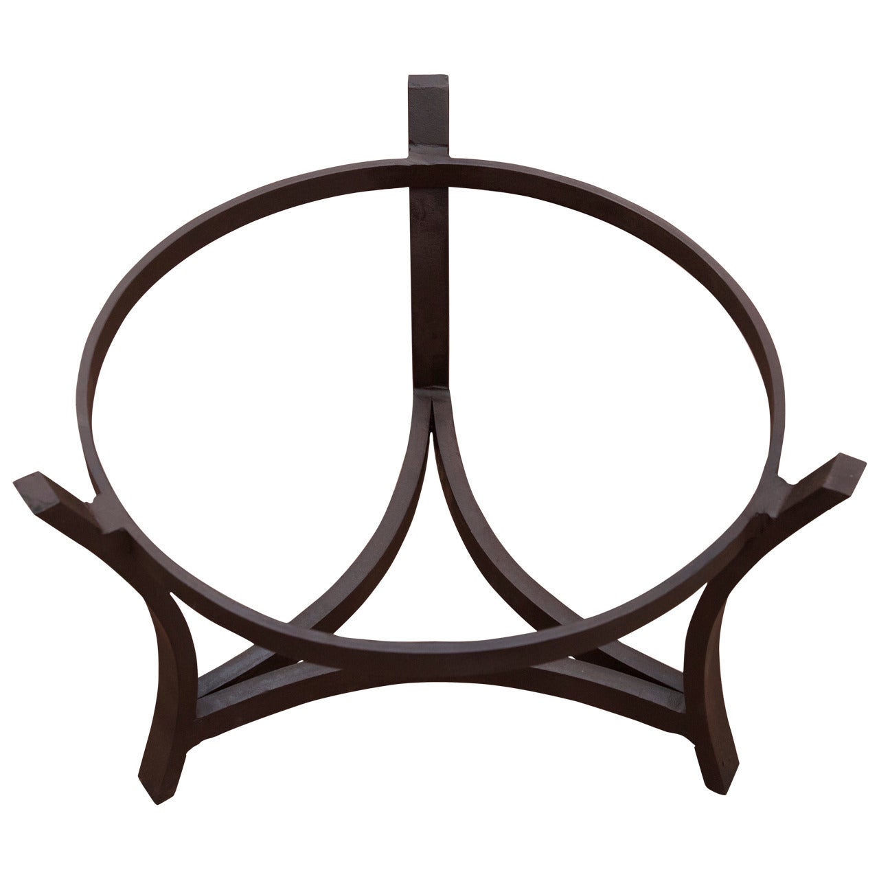 Wrought Iron Table Base, Model BF.27 For Sale