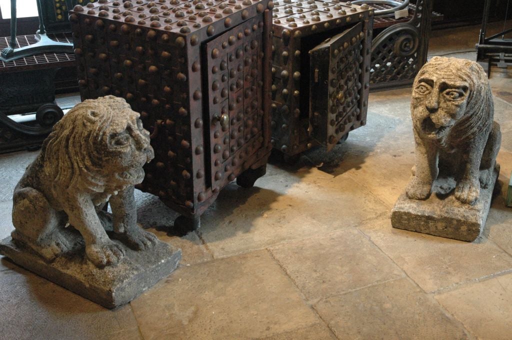 Mythological Lions from the 18th Century