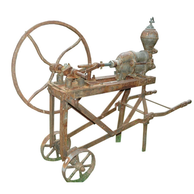 French 19th Century Vineyard Pump For Sale