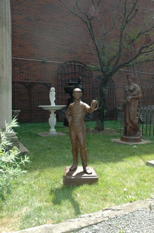 American Lawn Jockey Hitching Post