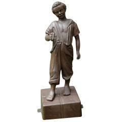 Used Cast Iron Lawn Jockey