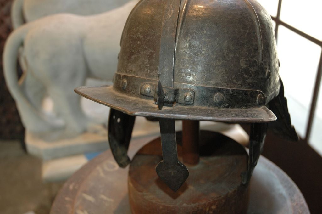 English Civil War Parliamentary Helmet For Sale 3