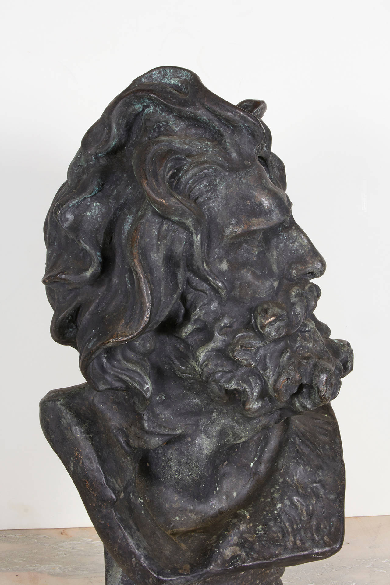 Cast Bronze Bust For Sale