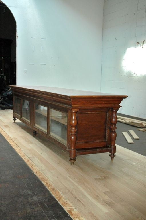French Oak Display Case For Sale 6