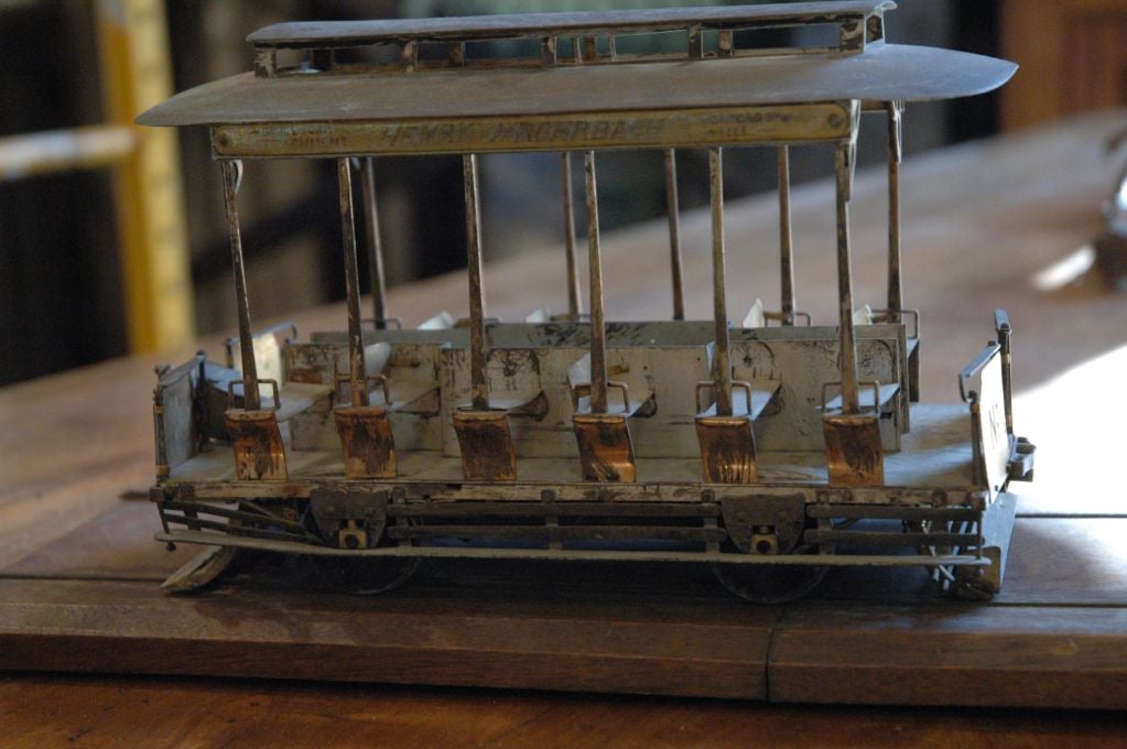 American Exceptional San Francisco Cable Car Model For Sale