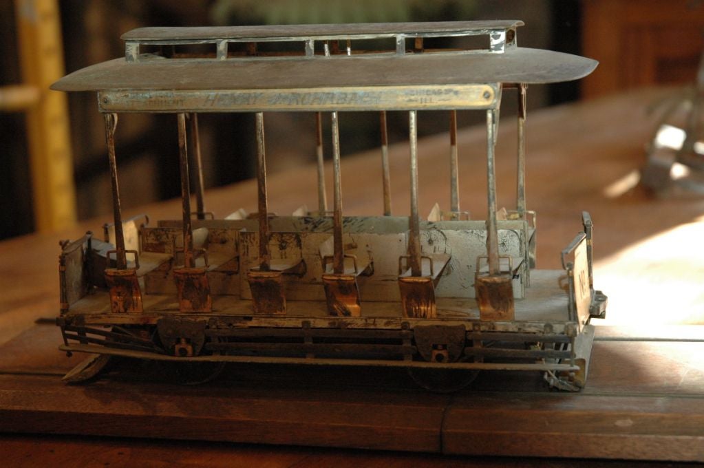 Exceptional San Francisco Cable Car Model In Good Condition For Sale In New York, NY