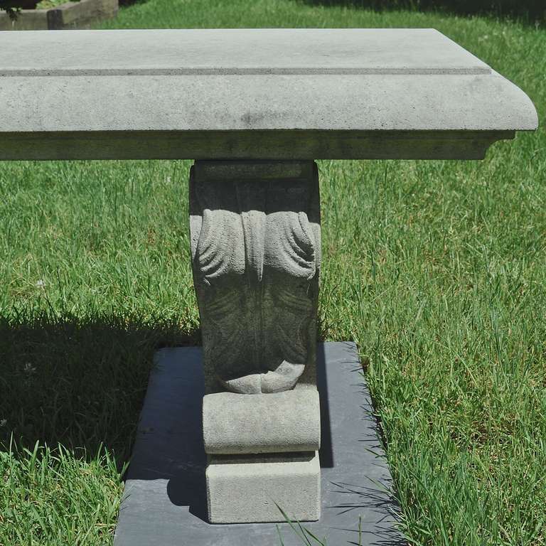 Acanthus Leaf Bench For Sale at 1stdibs