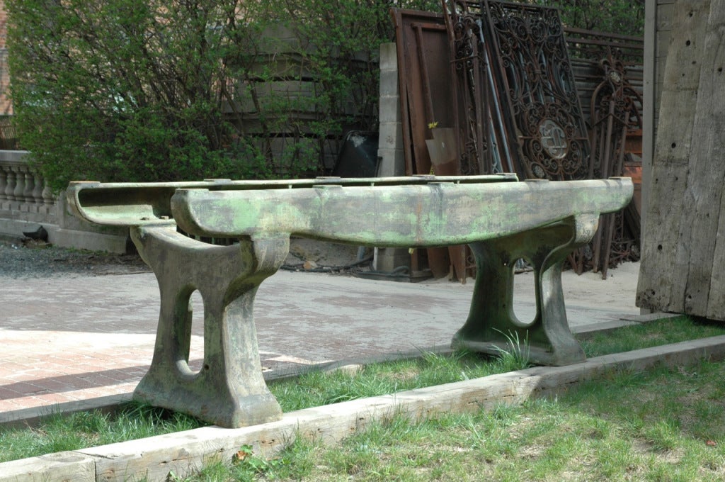 Impressive Machine Age Table Base