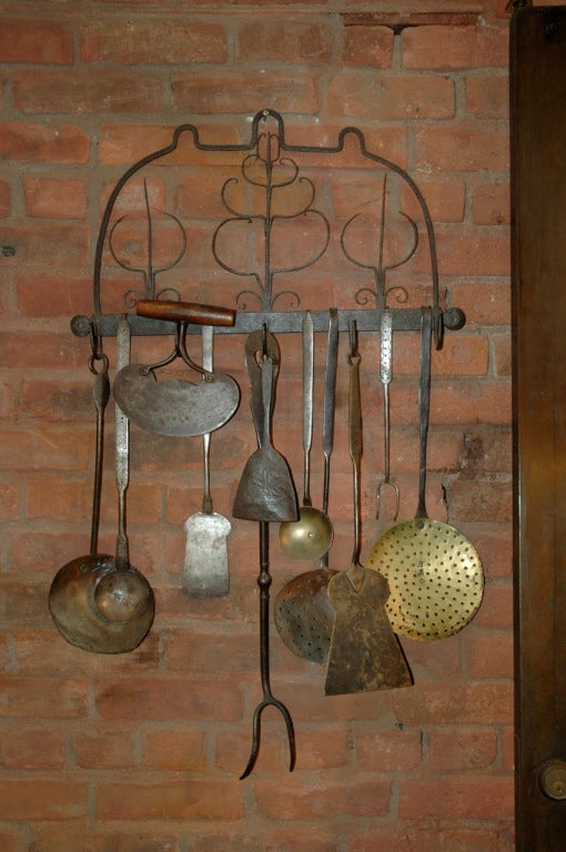 American Collection of Early 1800s Cooking Tools