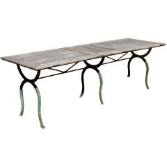 Antique Exceptionally Long French Table