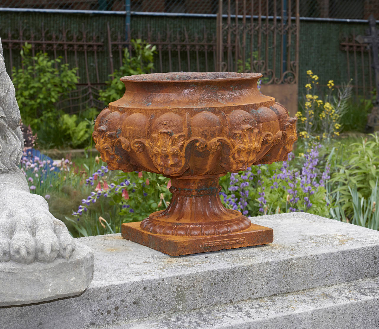 French Cast Iron Urns For Sale 2