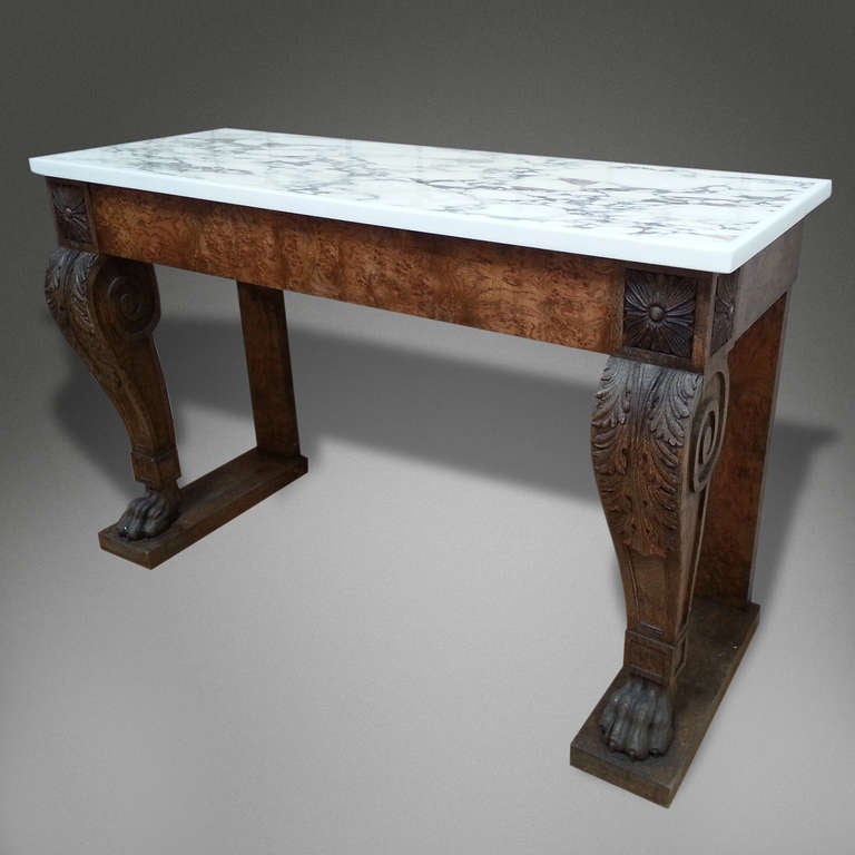 Pair of Console Tables, Early 20th Century