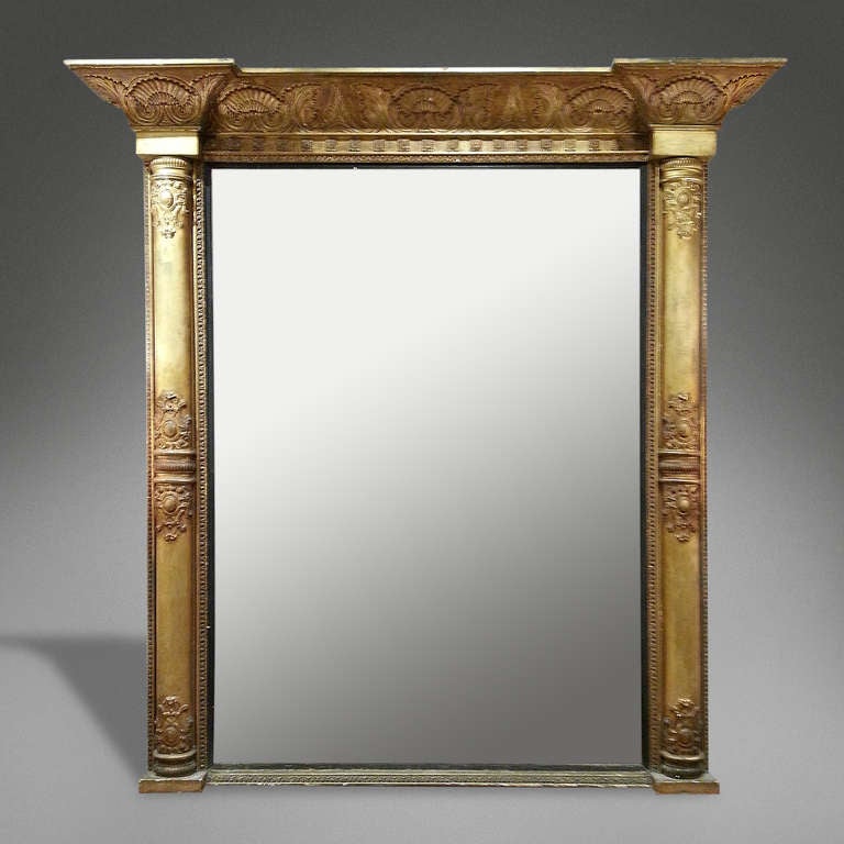 Large Overmantel Mirror

English, circa 1835