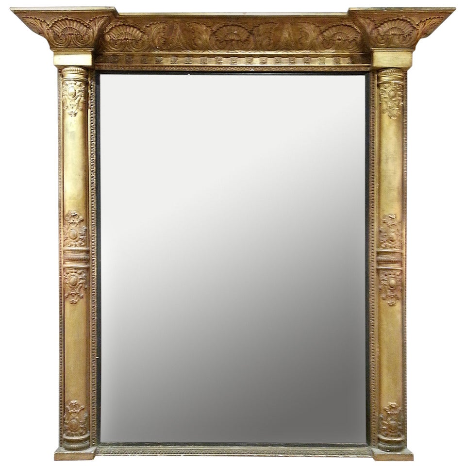 Large Overmantel Mirror For Sale