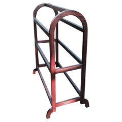 A Pair of Hardwood Towel Racks 6