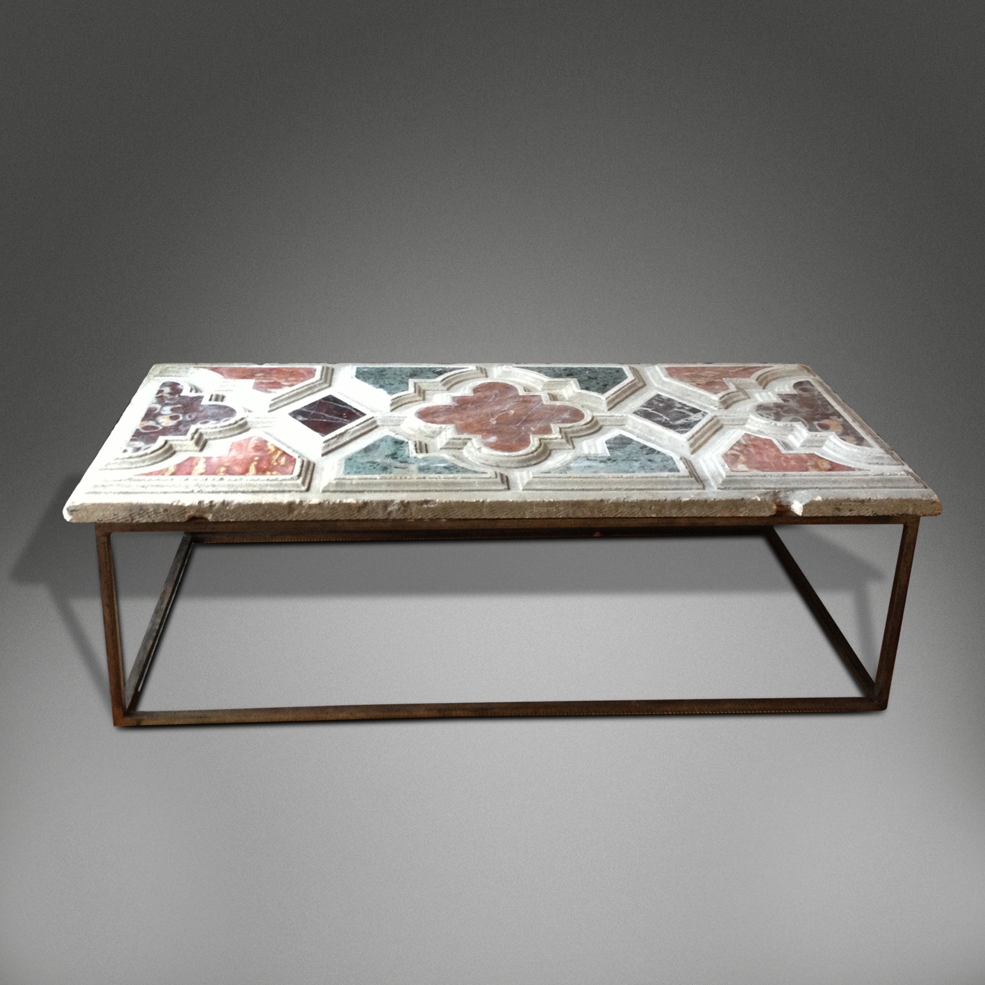 17th Century Florentine Coffee Table For Sale
