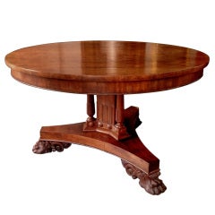 A Very Good Quality Regency Period Mahogany Centre Table