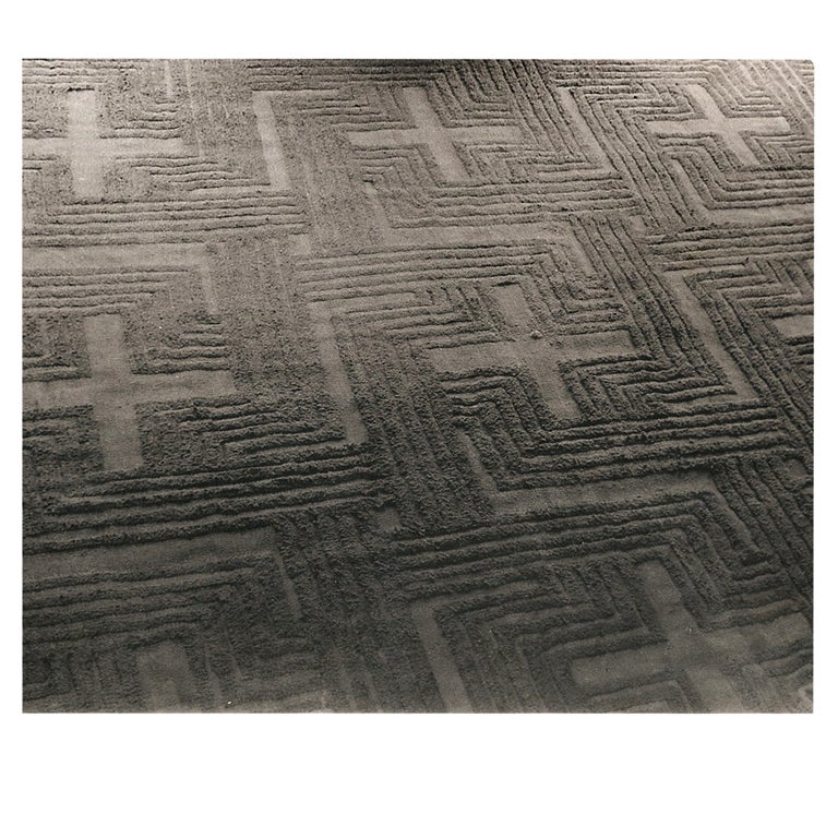 Rare Handmade Carpet Designed by Syrie Maugham