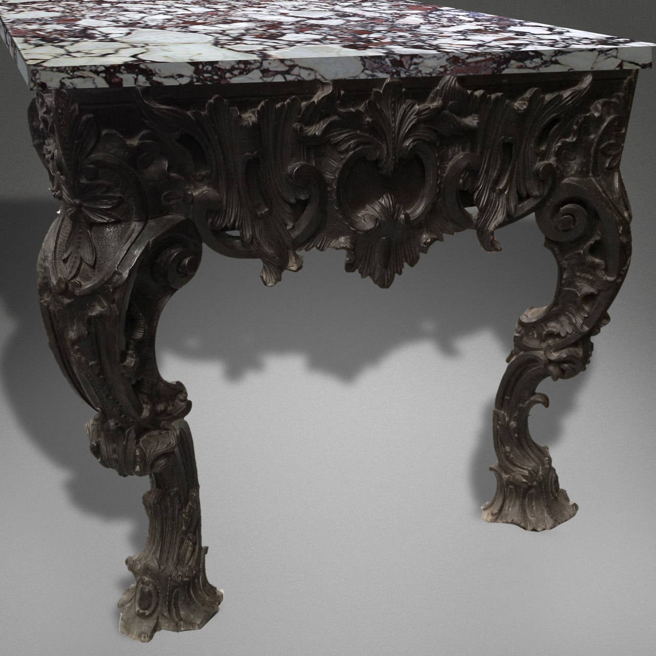 18th Century Irish Mahogany Console Table