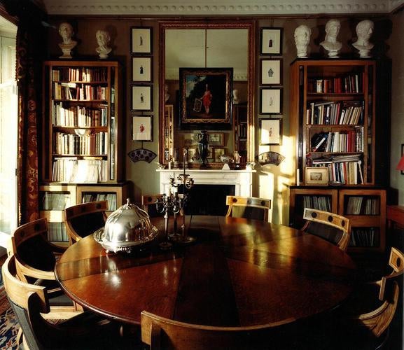English TWO Pairs of Bookcases After Sir John Soane For Sale