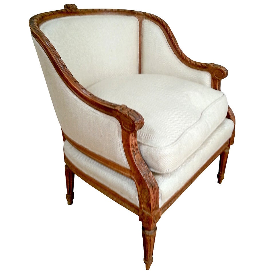 18th Century Style Italian Armchair For Sale