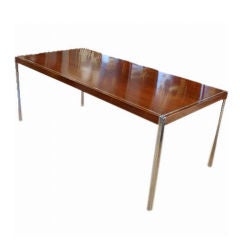 Gorgeous Rosewood Dining Table by Richard Schultz for Knoll