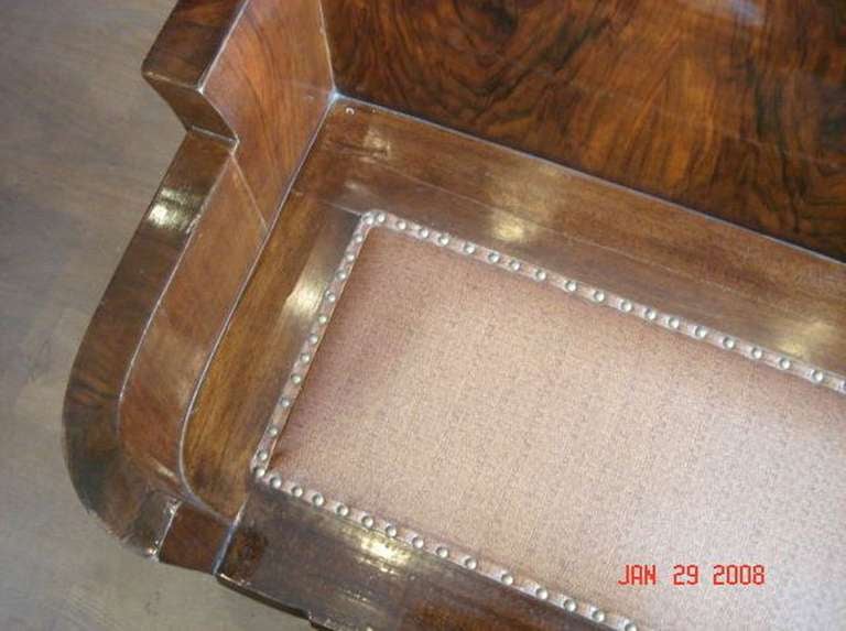 English Rosewood Bench For Sale 1
