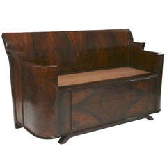 English Rosewood Bench