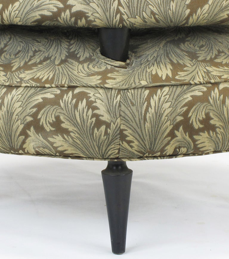 Wood Pair 1940sArt Deco Lounge Chairs By Carson Pirie Scott