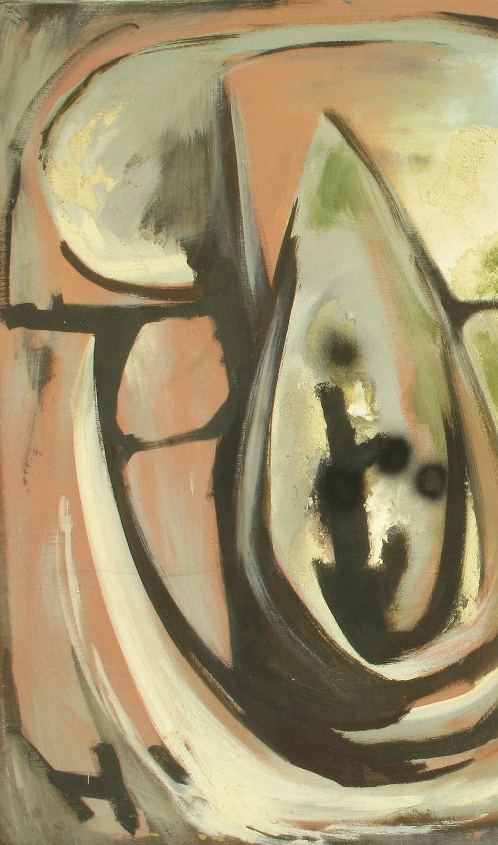Harold A Laynor Abstrakt Öl auf Leinwand mit dem Titel „Stapho“ (Nordamerikanisch) im Angebot