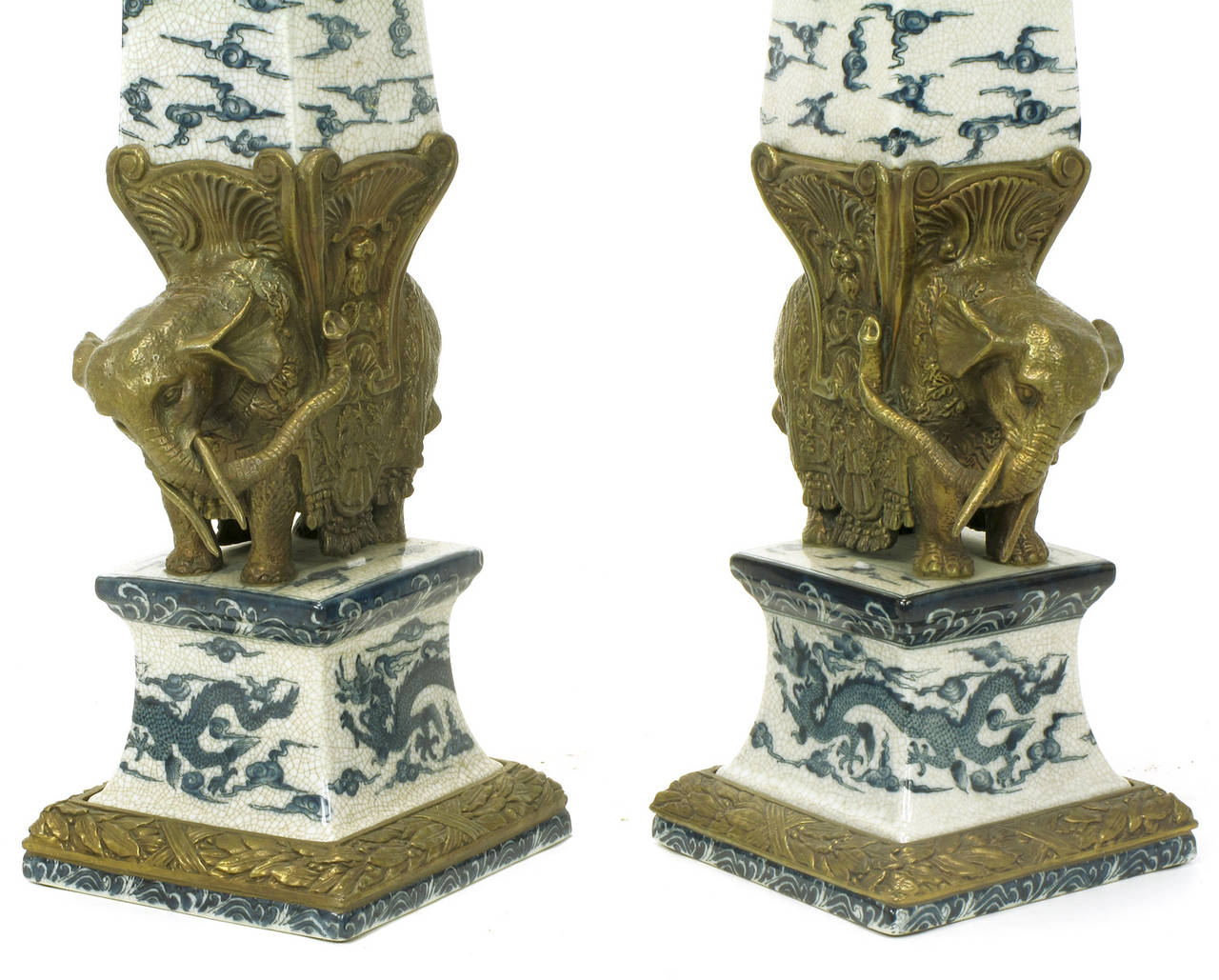 lladro elephant obelisk