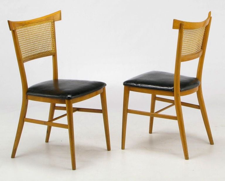 American Four Paul McCobb Maple Perimeter Group Dining Chairs